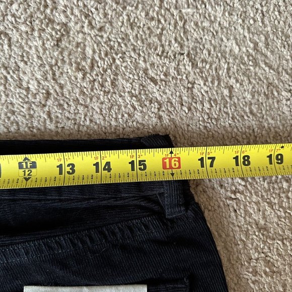 J Crew Pants Womens 30S (32x31) Bootcut Corduroy Black NWT Mid Rise - Picture 9 of 14